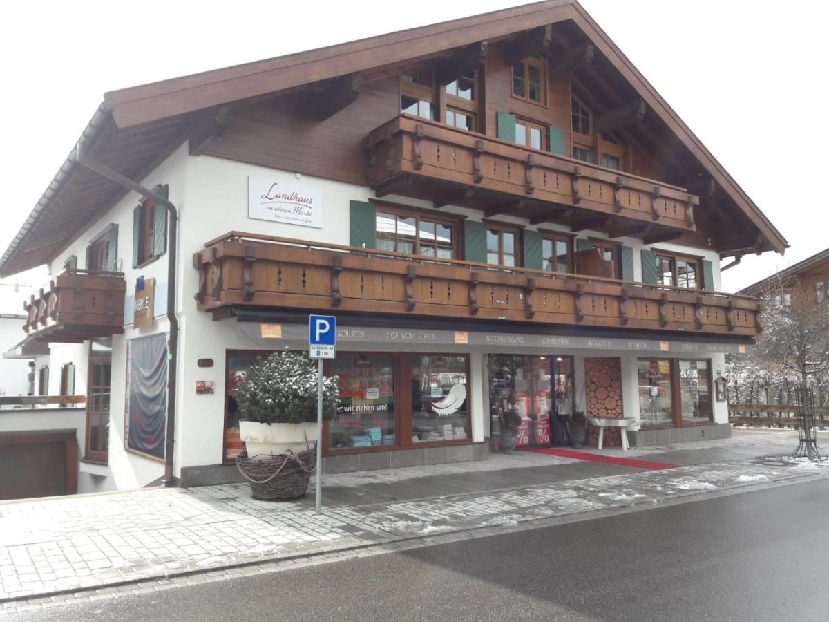Ferienwohnungen Alpentraum - Landhaus Im Oberen Markt 奥伯斯特多夫 外观 照片